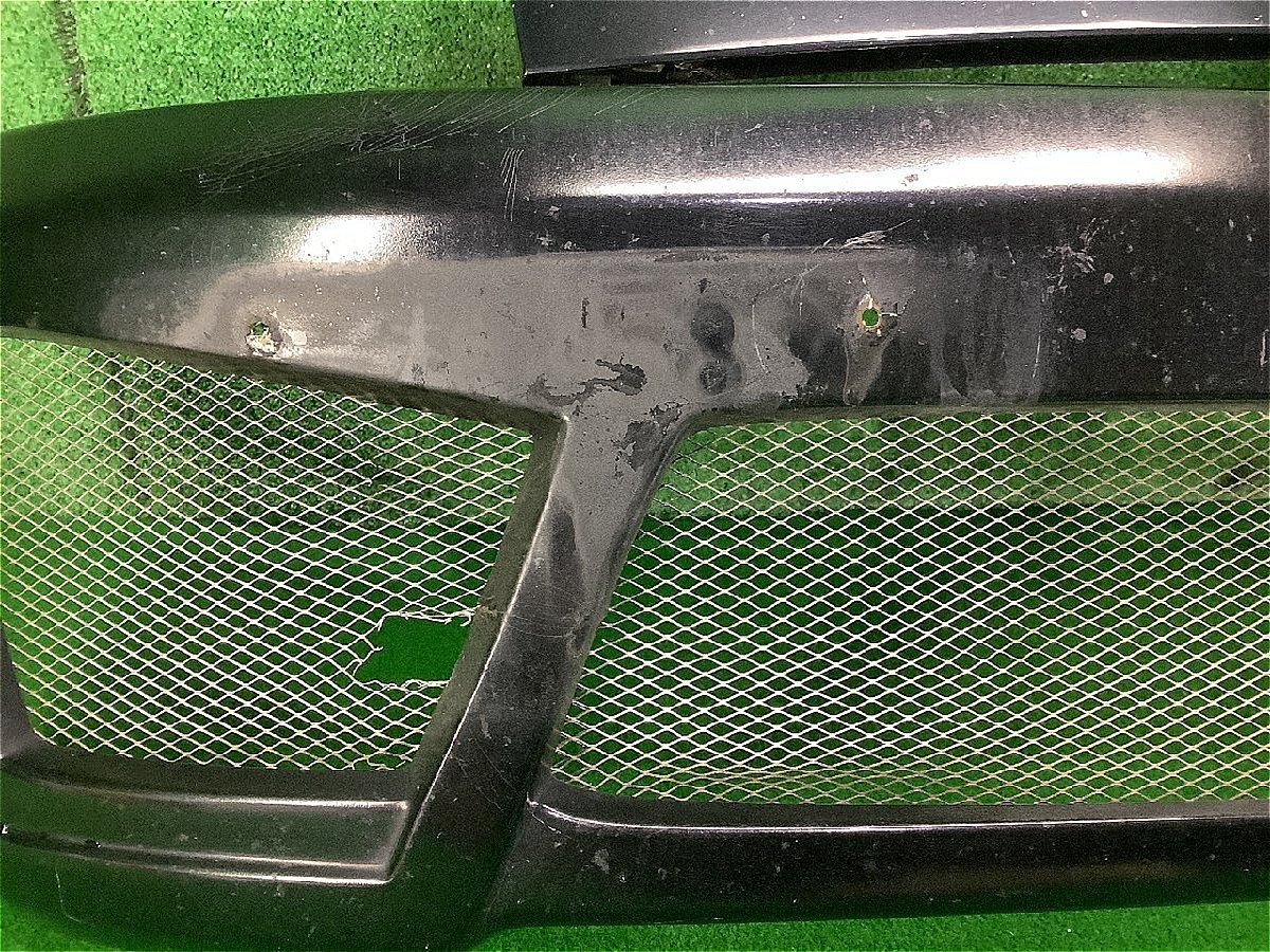 ESB FRP製 MH21S ワゴンR 社外 フロントバンパー 純正グリル付 72111-58J3 後期型 ZJ3 黒パール ブラック MODERING製 メッシュグリル_画像5