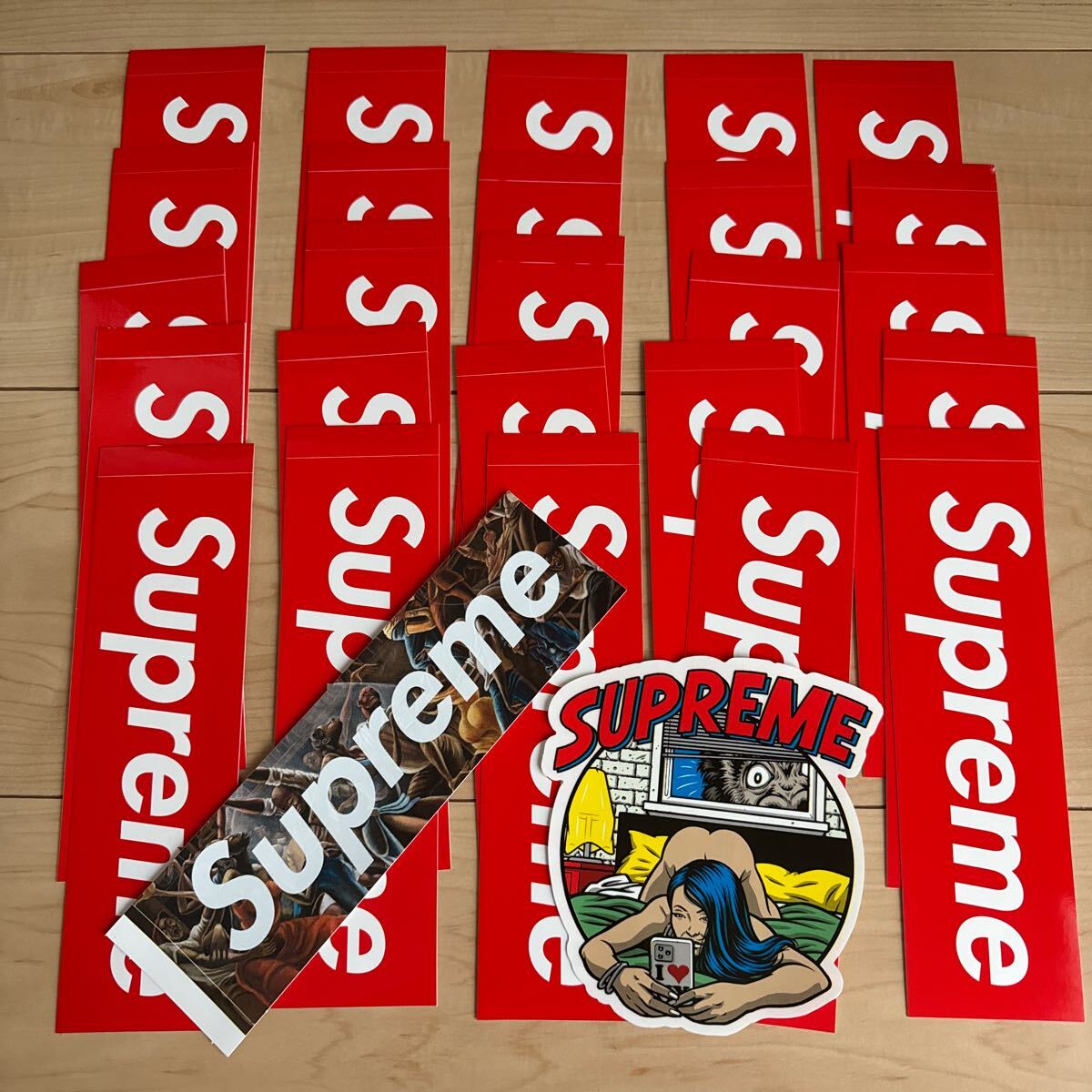 Supreme ステッカー 27枚 非売品(シュプリーム)｜売買された