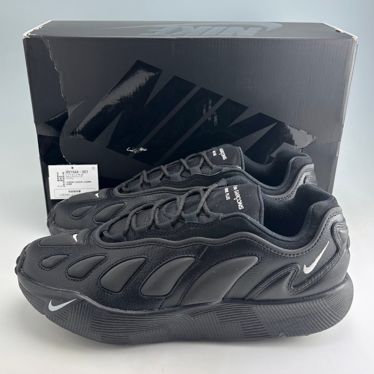 COMME DES GARÇONS HOMME PLUS × SENSE 96 SP "BLACK" HV1944-001 (ブラック/ブラック)