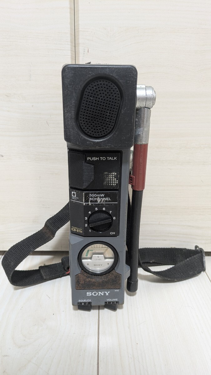 市民ラジオ SONY ICB-87H Yahoo!オークション - SONY ICB-87H 市民ラジオ CB