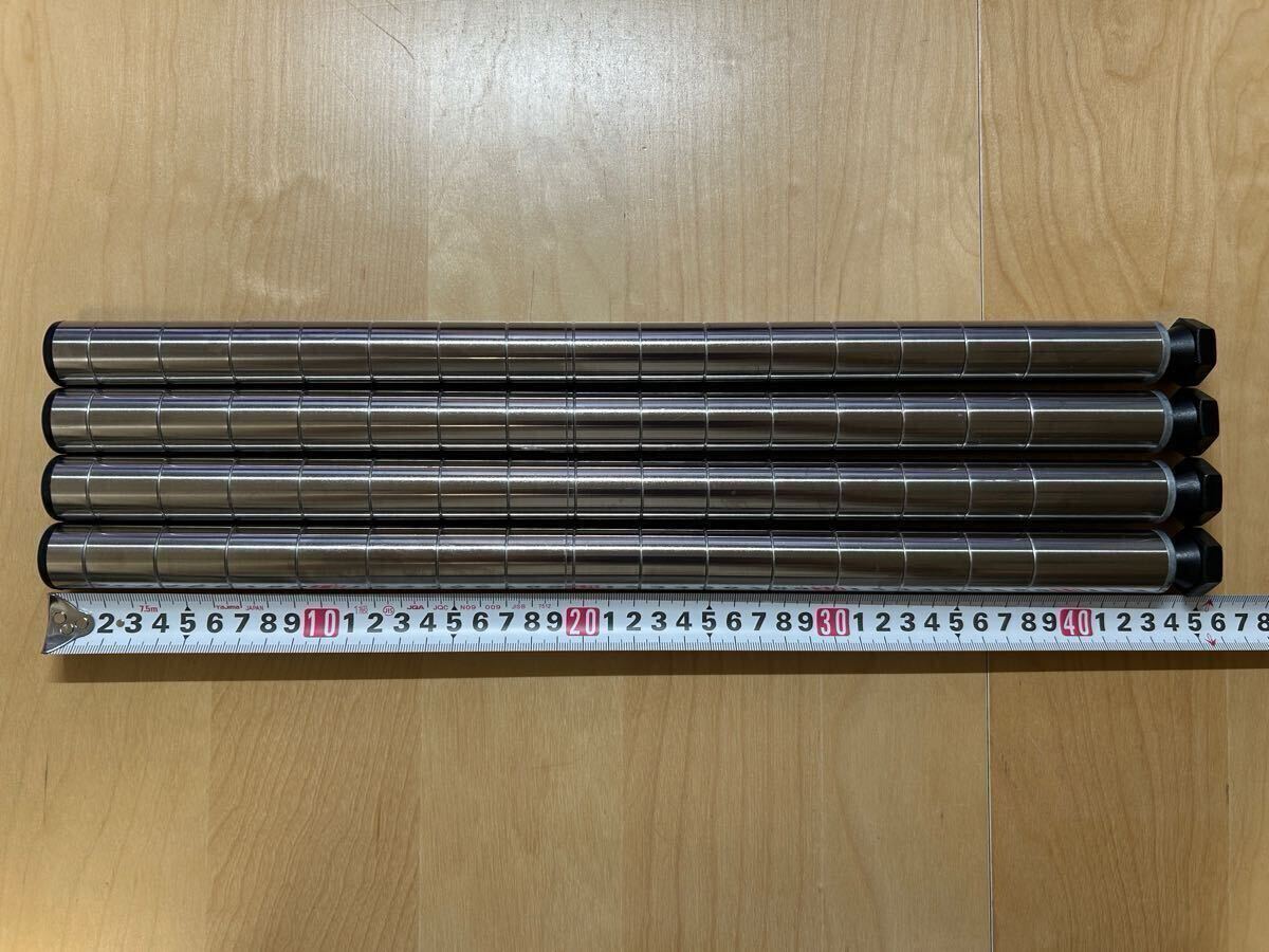 ホームエレクター ポスト (ポール) 450mm SUS430ステンレス 4本_画像1