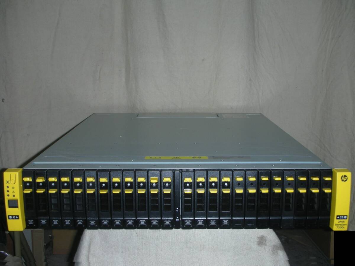 ☆hp3PAR StoreServ 7200c [QR490-63001 / E7X67A]！(#F4-407)「180サイズ」☆ 