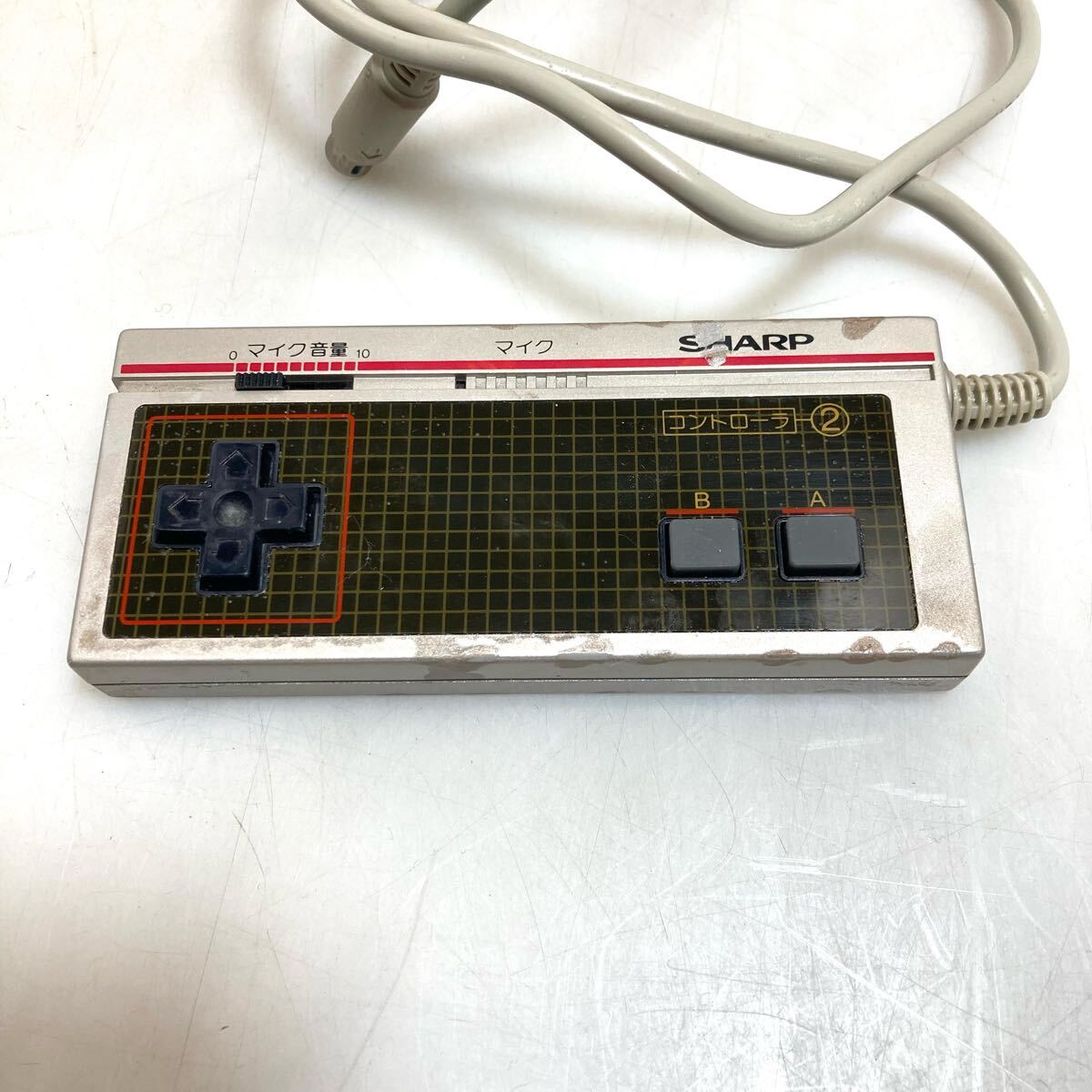 55-26 Junk SHARP Famicom для телевизора контроллер 2 шт 