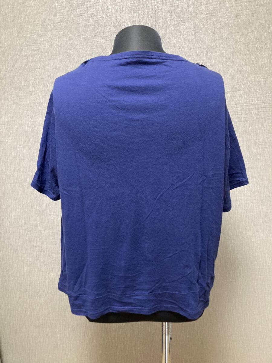sensounico センソユニコ 慈雨 ジウ トップス カットソー 古着 レディース 半袖 夏 ４０ 綿100 慈-5-210