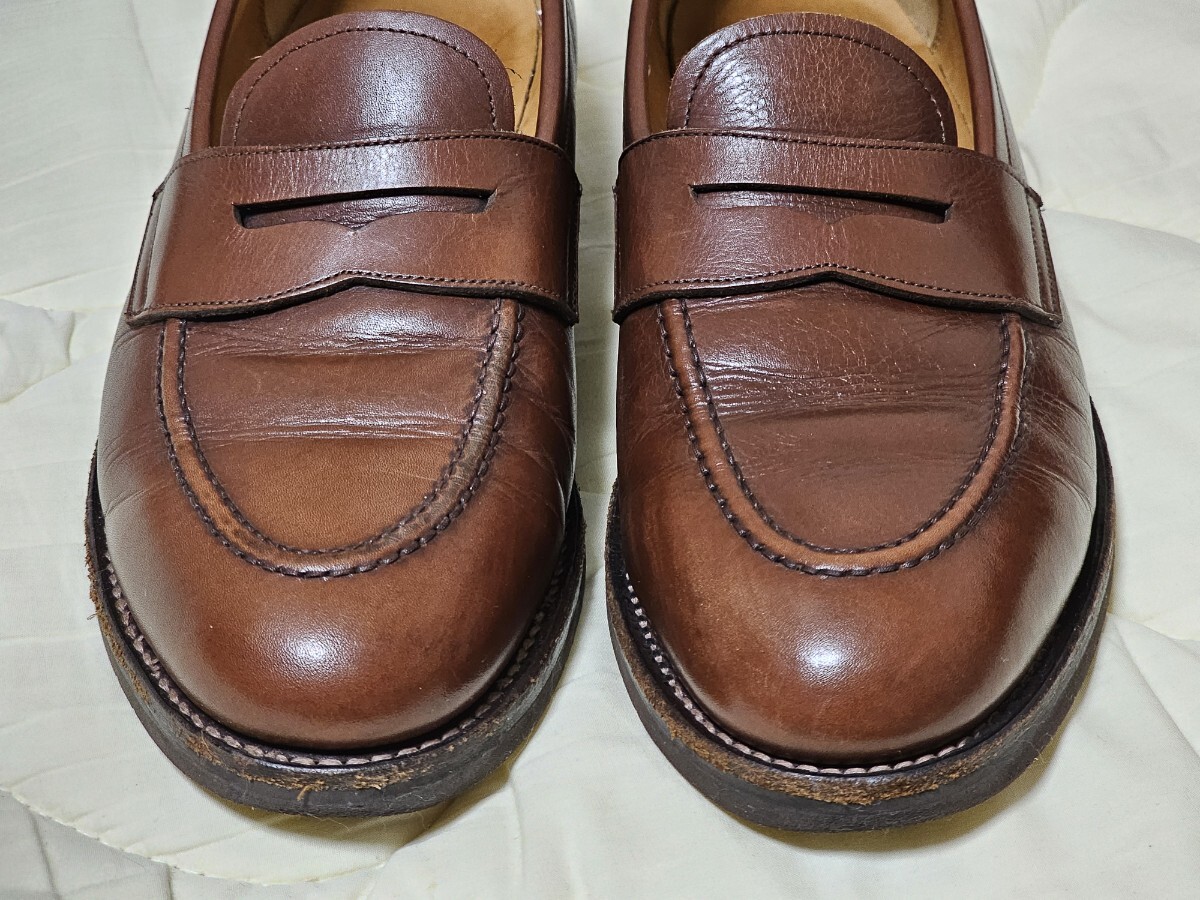 ( б/у товар )REGAL GEOX W436 25cm монета Loafer Reagal 