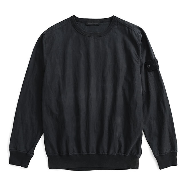  б/у одежда STONE ISLAND GHOST Stone Islay ndo призрак ga- men to большой хлопок нейлон тянуть over тренировочный 7015659F2 мужской M