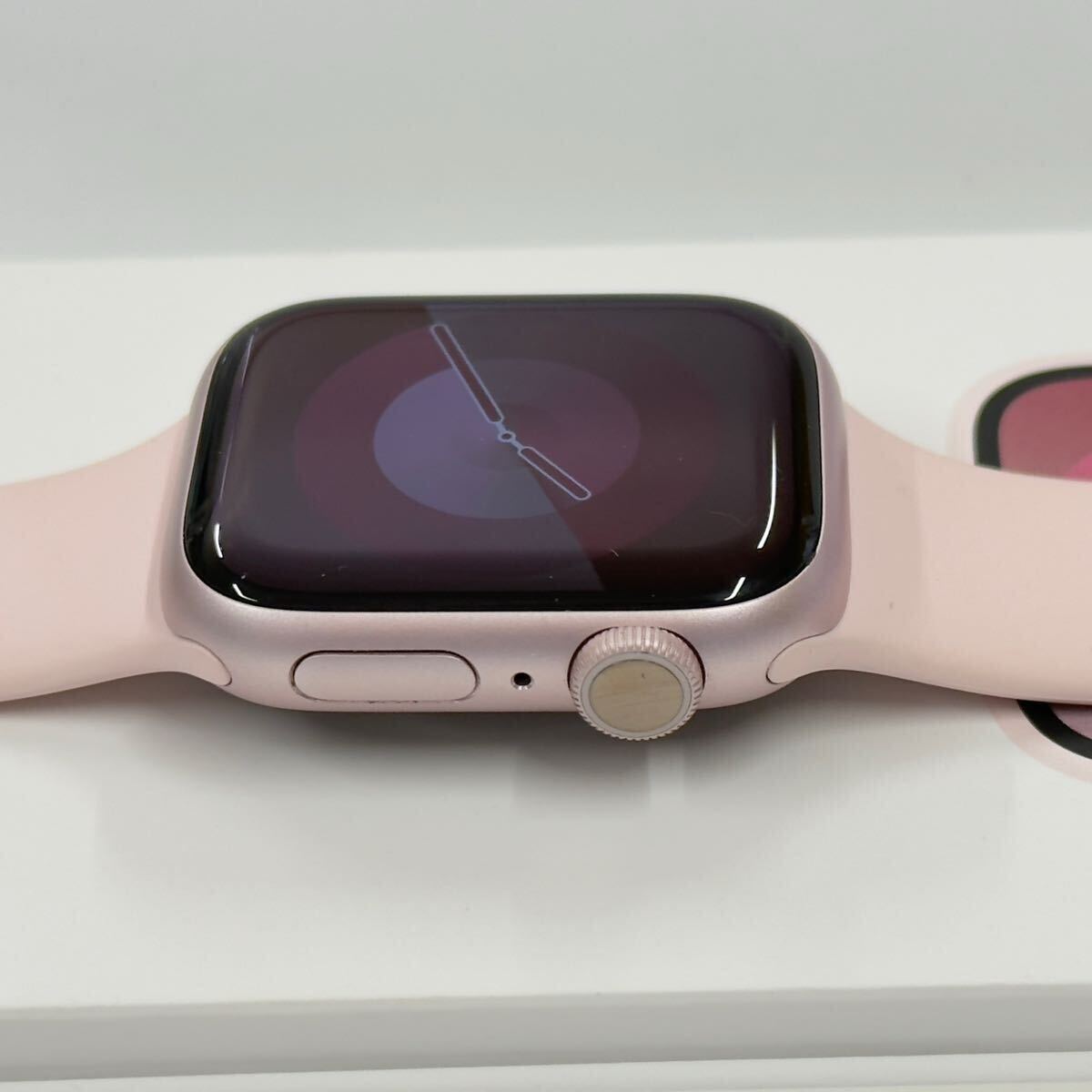 ☆即決 美品 バッテリー100％ ピンクアルミニウム Apple Watch series9 41mm アップルウォッチ シリーズ9 692