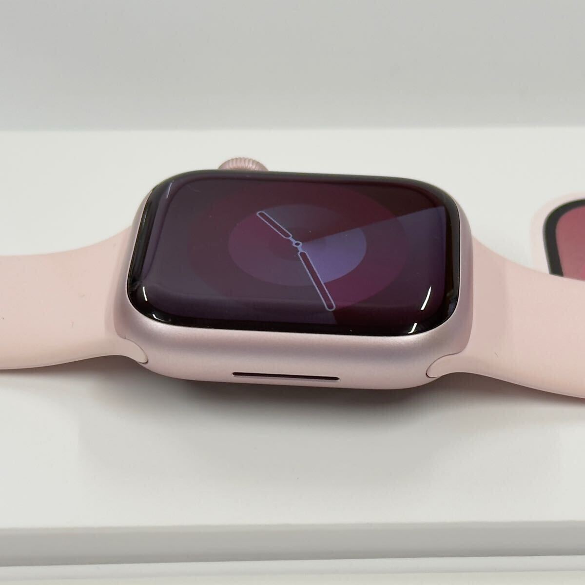 ☆即決 美品 バッテリー100％ ピンクアルミニウム Apple Watch series9 41mm アップルウォッチ シリーズ9 692