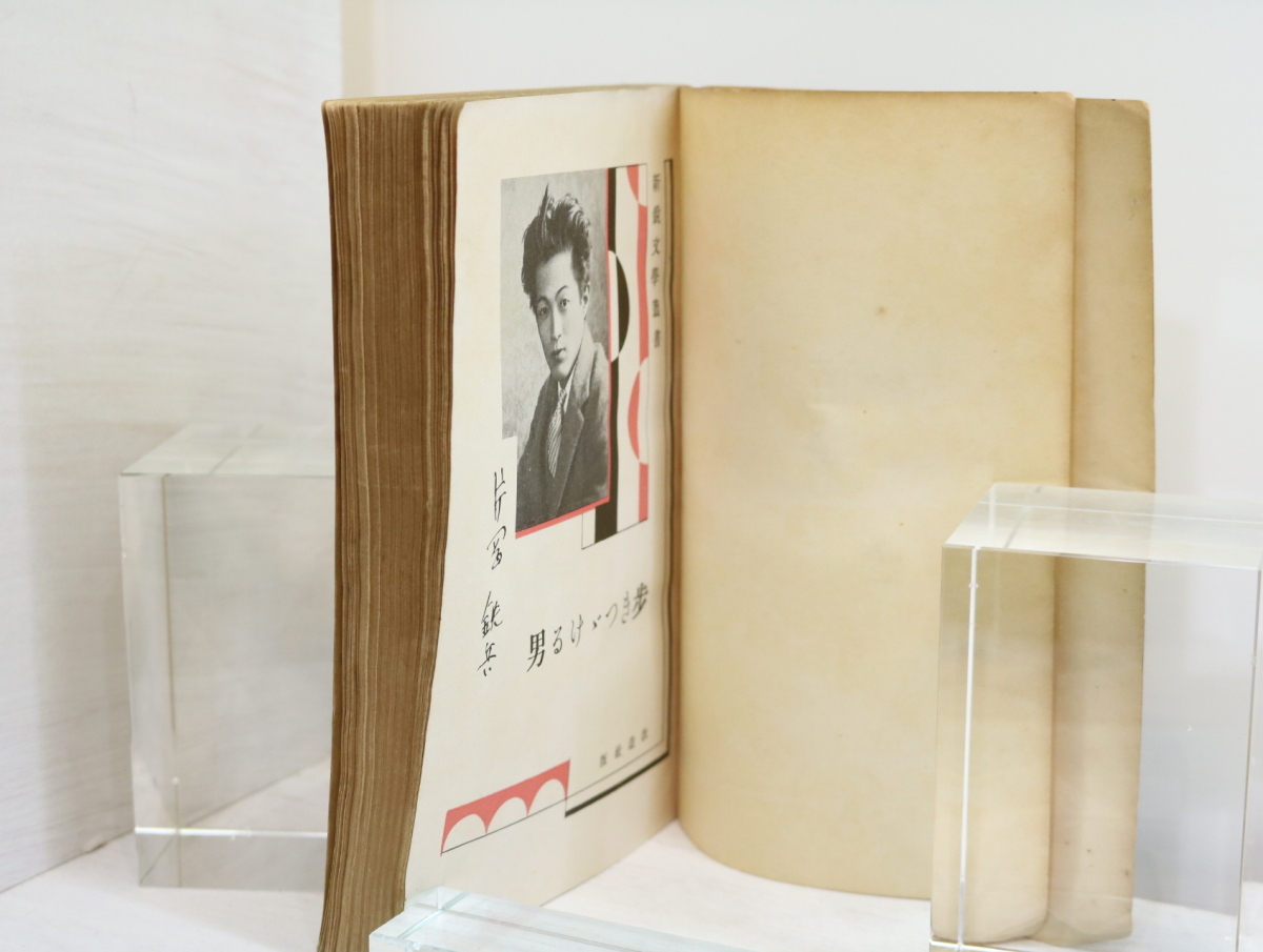 歩きつゞける男(歩きつづける男)　新鋭文学叢書/片岡鉄兵/改造社*32466_画像3