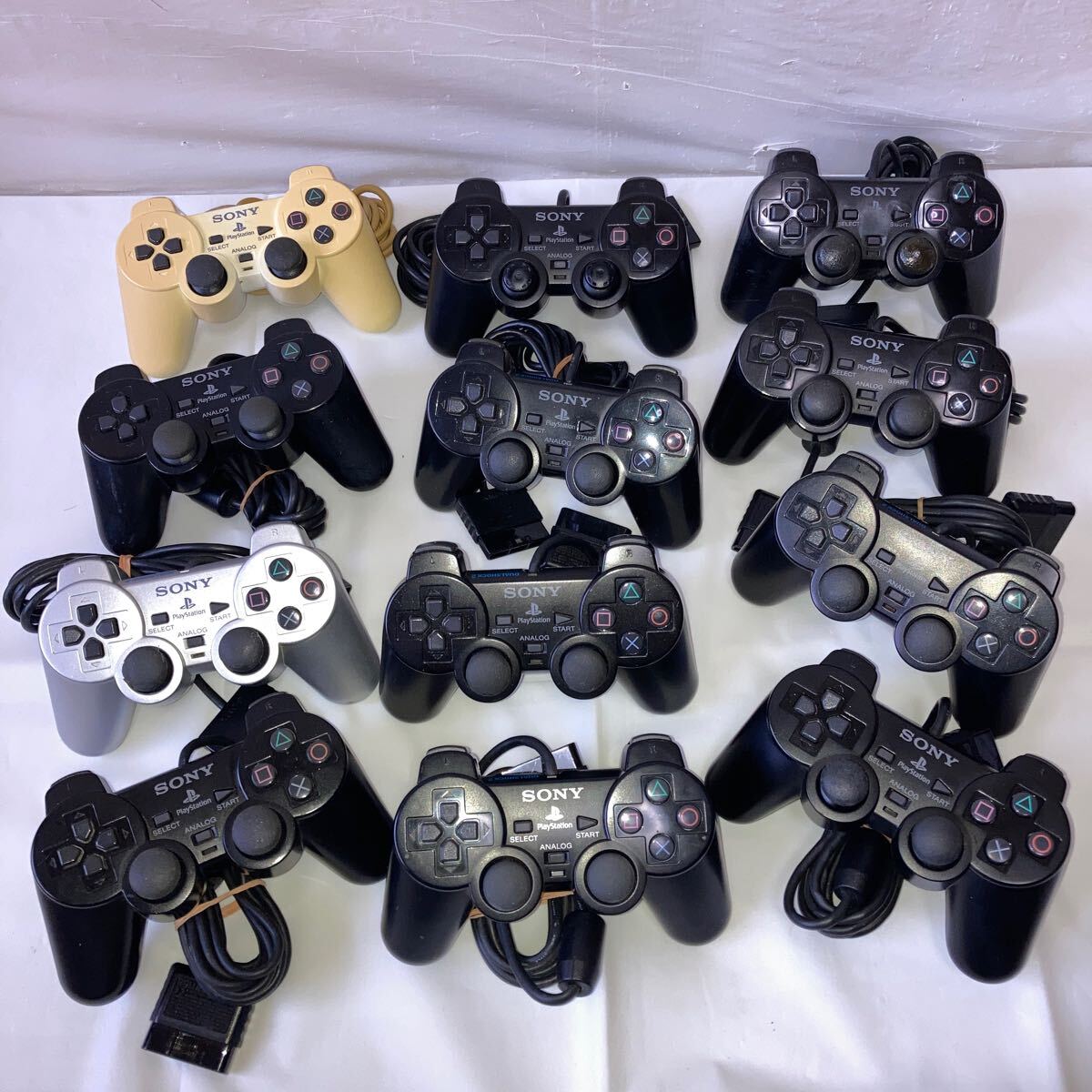 2024-25 秋冬新作 PlayStation PS PS2 PS3 PS4 コントローラー まとめ売り SONY アクセサリ、周辺機器