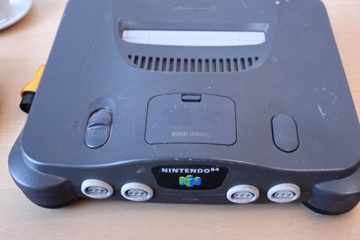 0 Nintendo 64 корпус & контроллер комплект старый инструмент. gplus Hiroshima 2505k