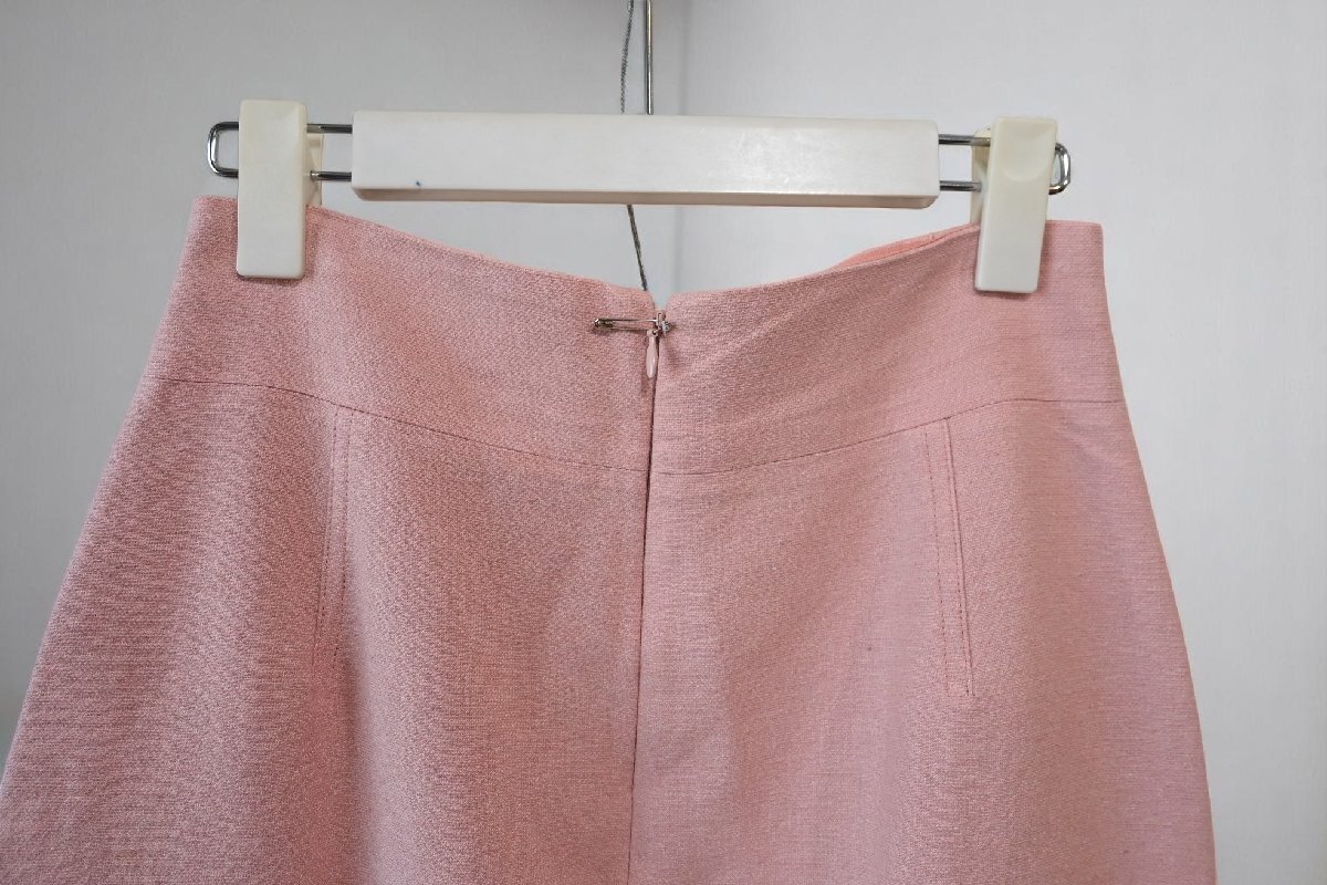 ★IENA/イエナ　*コットン混　スリットAラインスカート/size:38　ピンク//定価￥15.000*　古著のgplus広島　2505r1