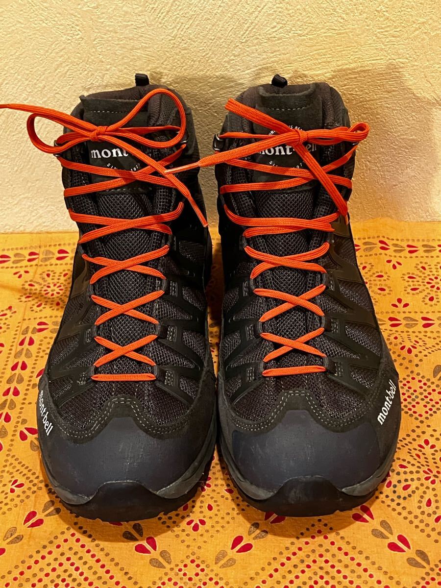 ★斷捨離 mont-bell ゴアテックス トレッキングシューズ ミッドカット27㎝ WIDE★
