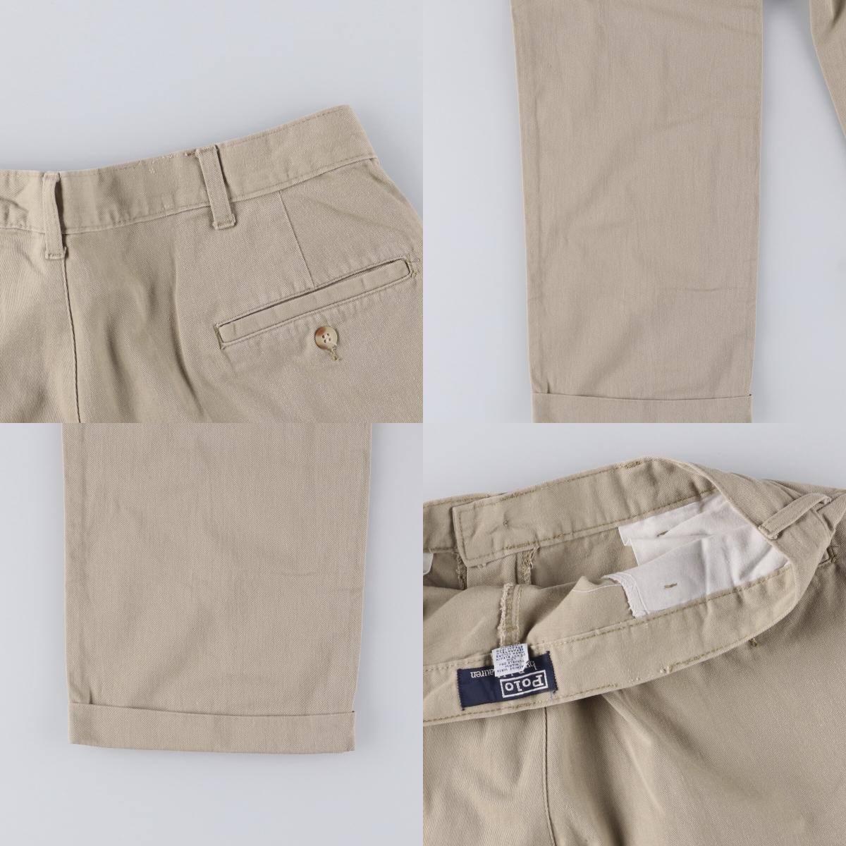 古著 ラルフローレン Ralph Lauren POLO by Ralph Lauren ツータック チノパンツ メンズw33相當 /eaa546139
