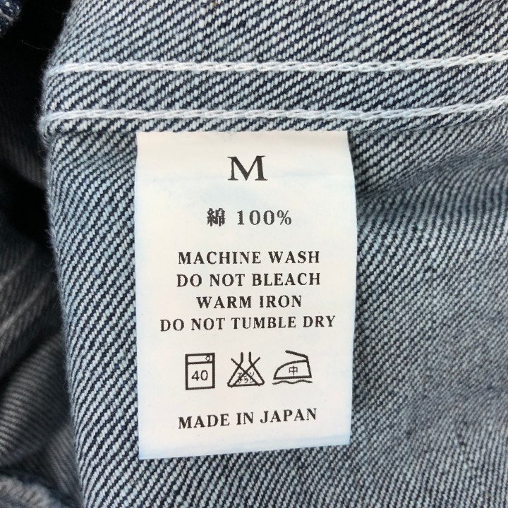 border japan окантовка Japan Denim Baker брюки Denim брюки SIZE: M индиго MH632025050707