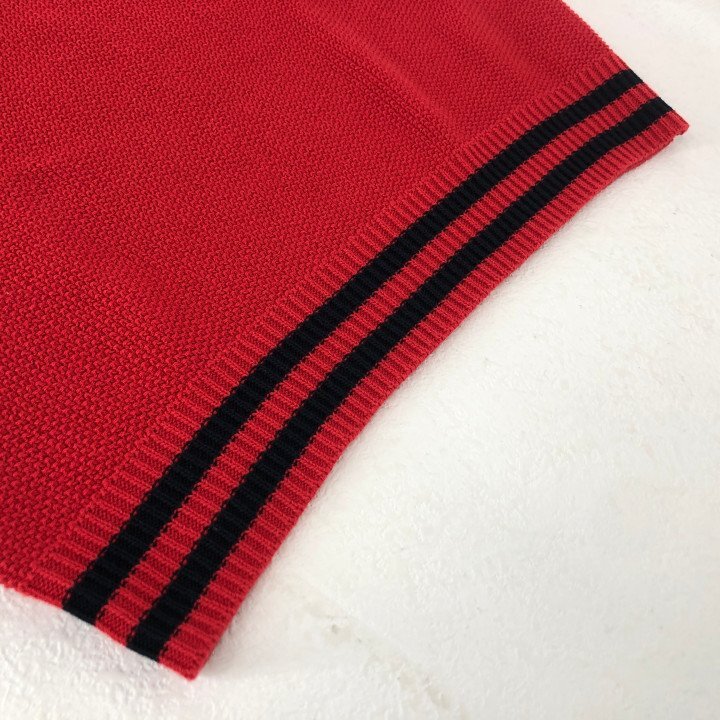 Jack Bunny!! by PEARLY GATES ジャックバニー レディース ゴルフウェア アクリル/コットン ベスト SIZE: 1 レッド LU632025051316_画像6