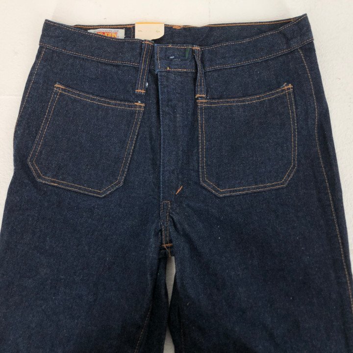 60s 70s BIG JOHN ビッグジョン デッドストック M4002 ベルボトム デニムパンツ フレアデニム SIZE: W32 ヴィンテージ LU632025052304