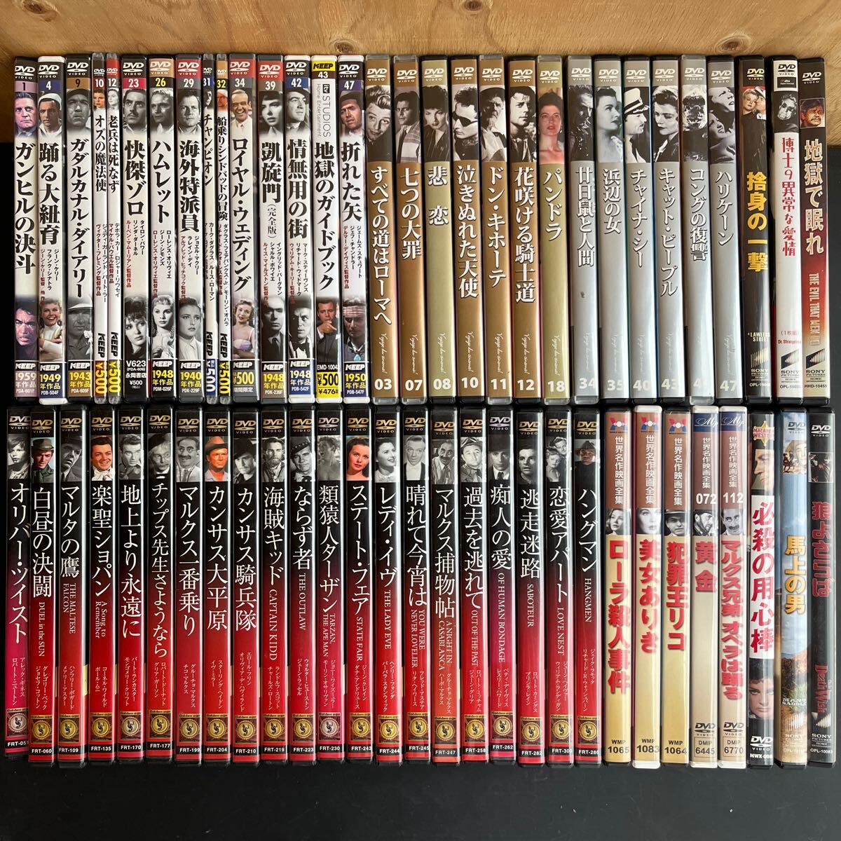 中古DVD/70枚 映画、洋画、邦画、お笑い、ランボー、インディ