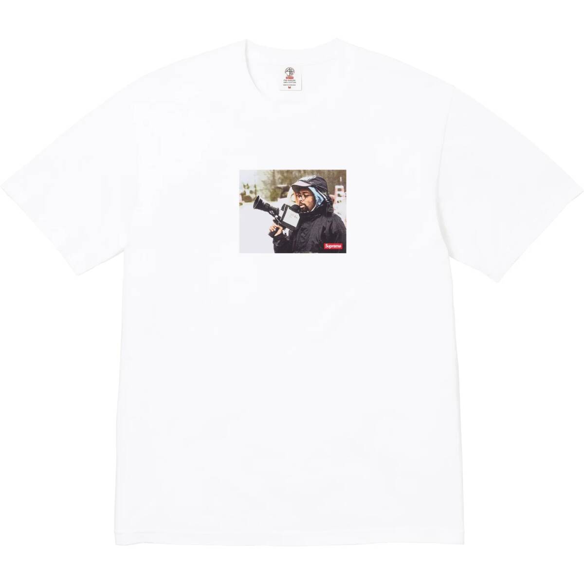 [L] 25SS Supreme × 40 Acres Spike Lee Tee White Supreme ( шиповки * Lee ) футболка новый товар 40e- машина 
