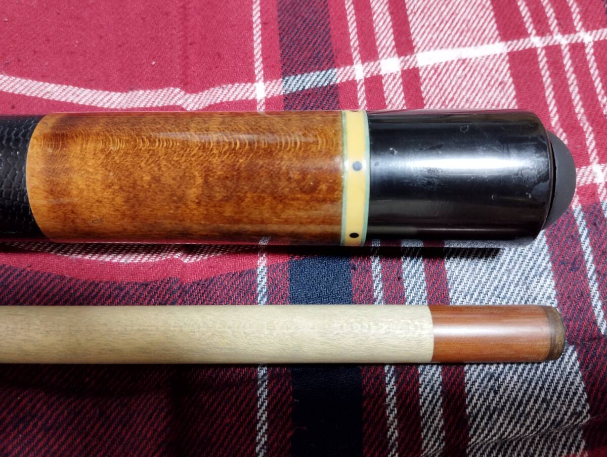 ビリヤード キュー アダム ADAM ツインジョイント 革巻き ストレート