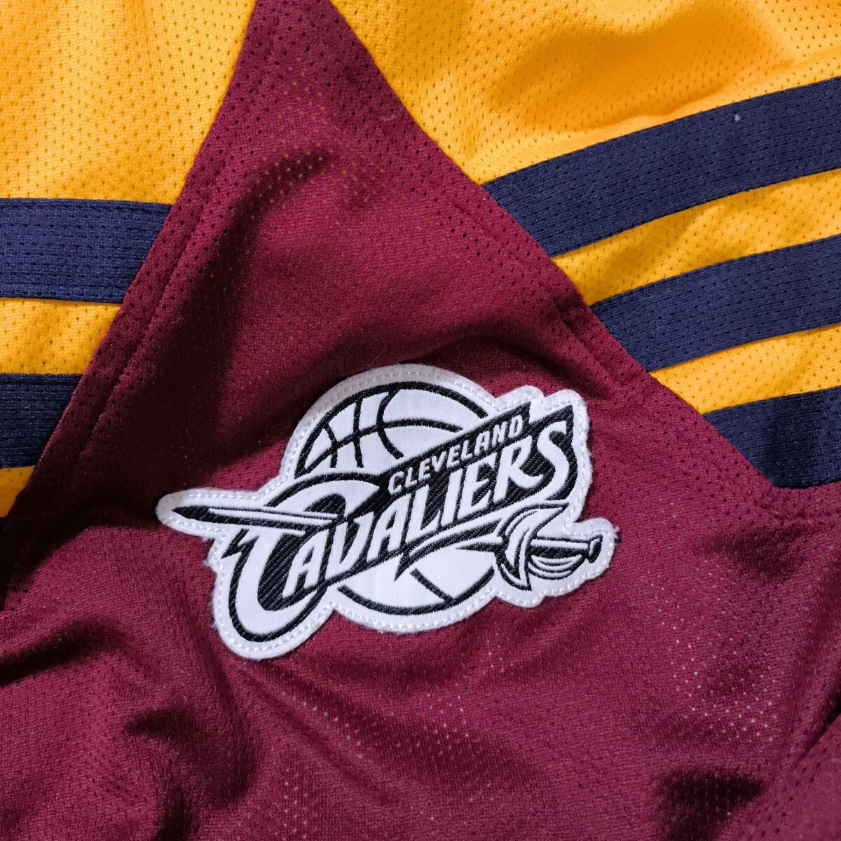 サイズ：メンズM相當(dāng)　美品　adidas アディダス クリーブランド?キャバリアーズ バスパン　 ハーフパンツ ショートパンツ