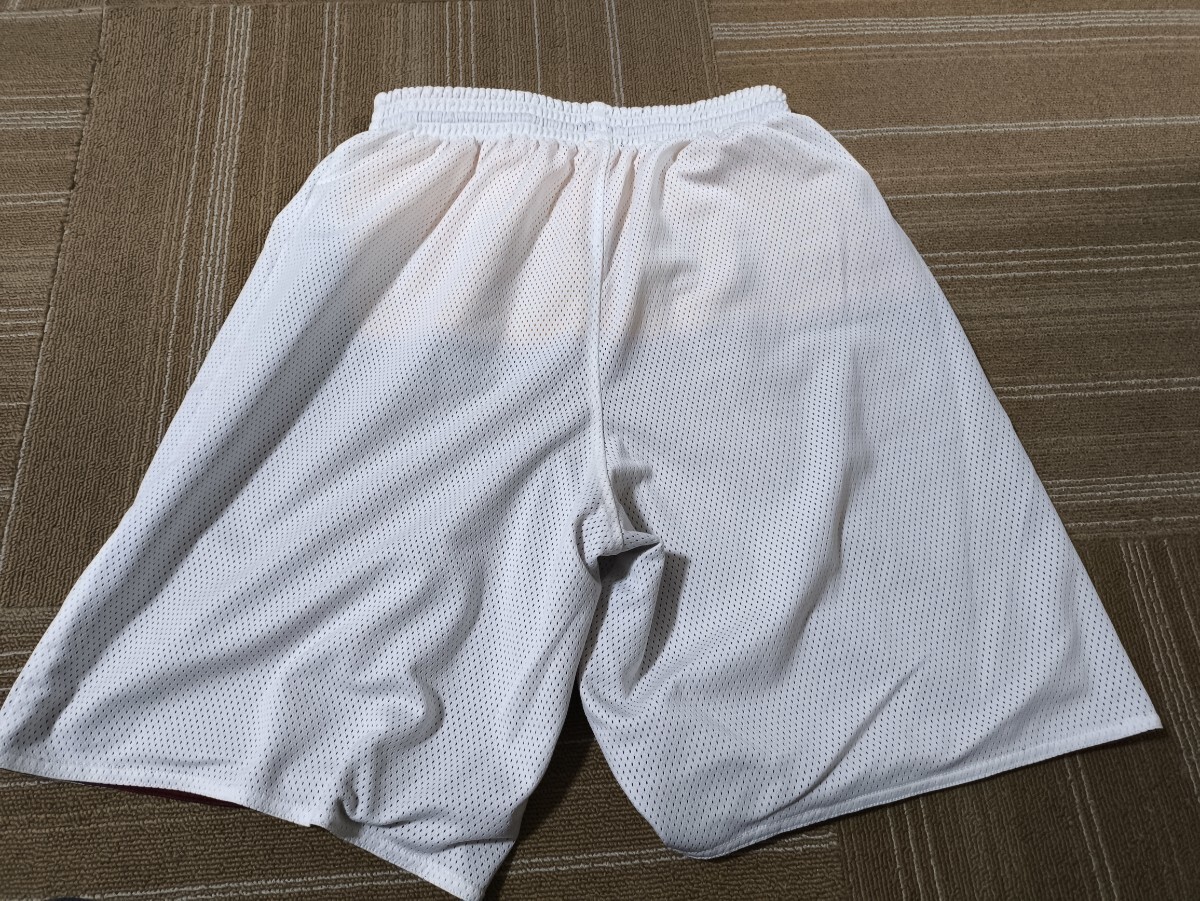 サイズ：メンズM相當(dāng)　美品　adidas アディダス クリーブランド?キャバリアーズ バスパン　 ハーフパンツ ショートパンツ