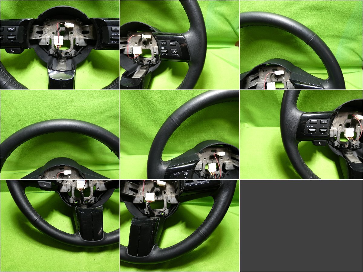 A8726 E Mazda CX-7 ER3P cruising оригинальный рулевой механизм рукоятка с переключателем стерео Limo кожа кожа 