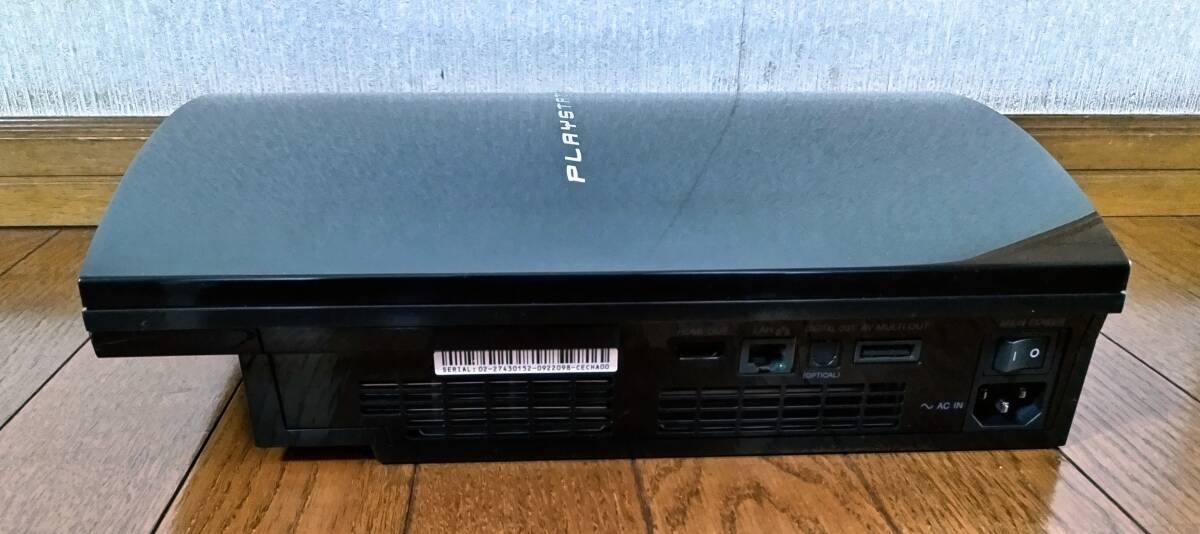 ☆希少☆PS3【FW3.55】CECHA00 60GB 初期型 PS2対応