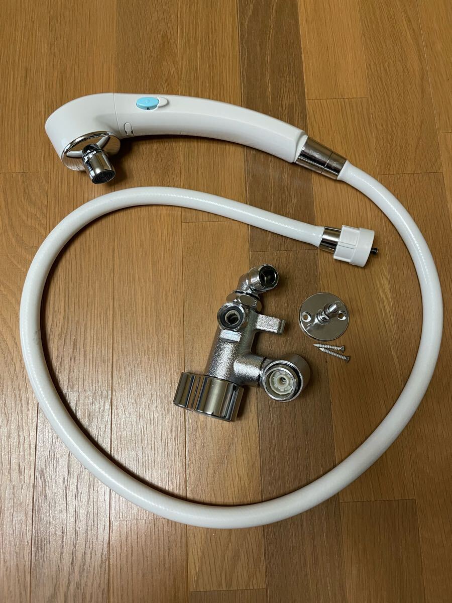 LIXIL(リクシル) INAX 手元スイッチ付ケアサポート水栓