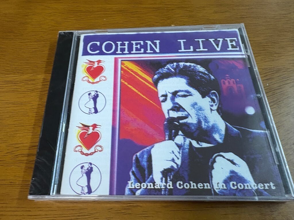 v7/未開封 CD レナード?コーエン COHEN LIVE Leonard Cohen In Concert 輸入盤