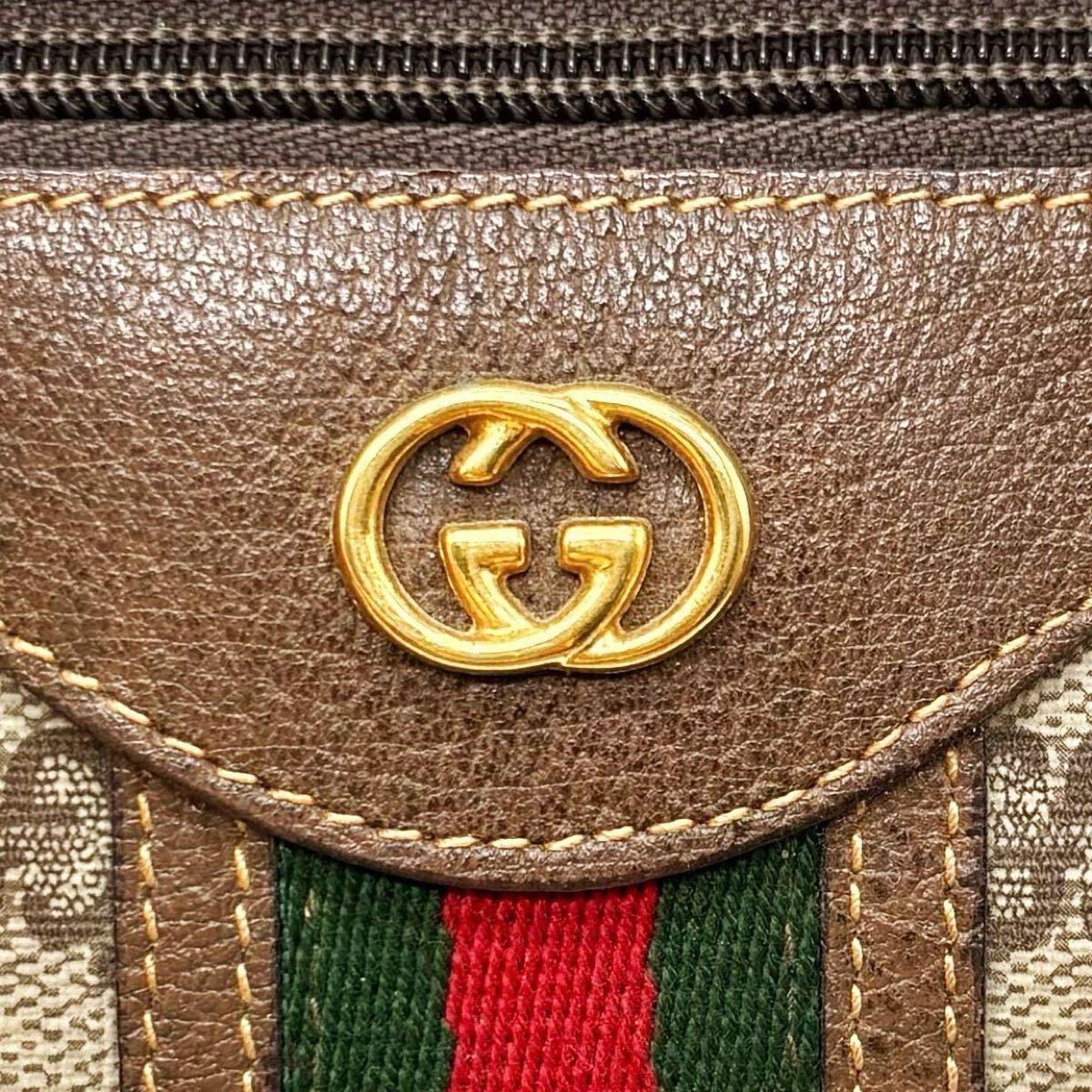 1円【美品】GUCCI グッチ ハンドバッグ ミニボストン トート