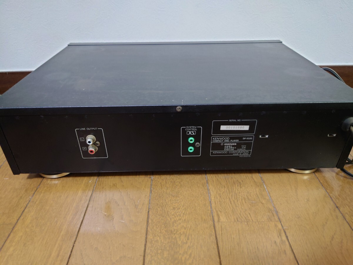 KENWOOD DP-5020 CDプレーヤー ケンウッド 通電確認(rèn)済み 動(dòng)作未確認(rèn) ジャンク品