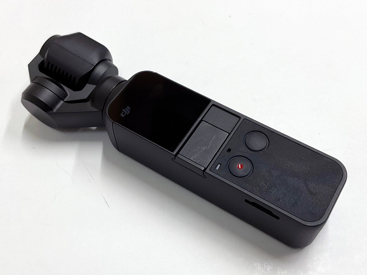 【開始価格1円】dji Osmo Pocket ジンバル オズモポケット 4Kアクションカメラ クリエイターコンボ 小型軽量 カメラ スタビライザー 動作OK