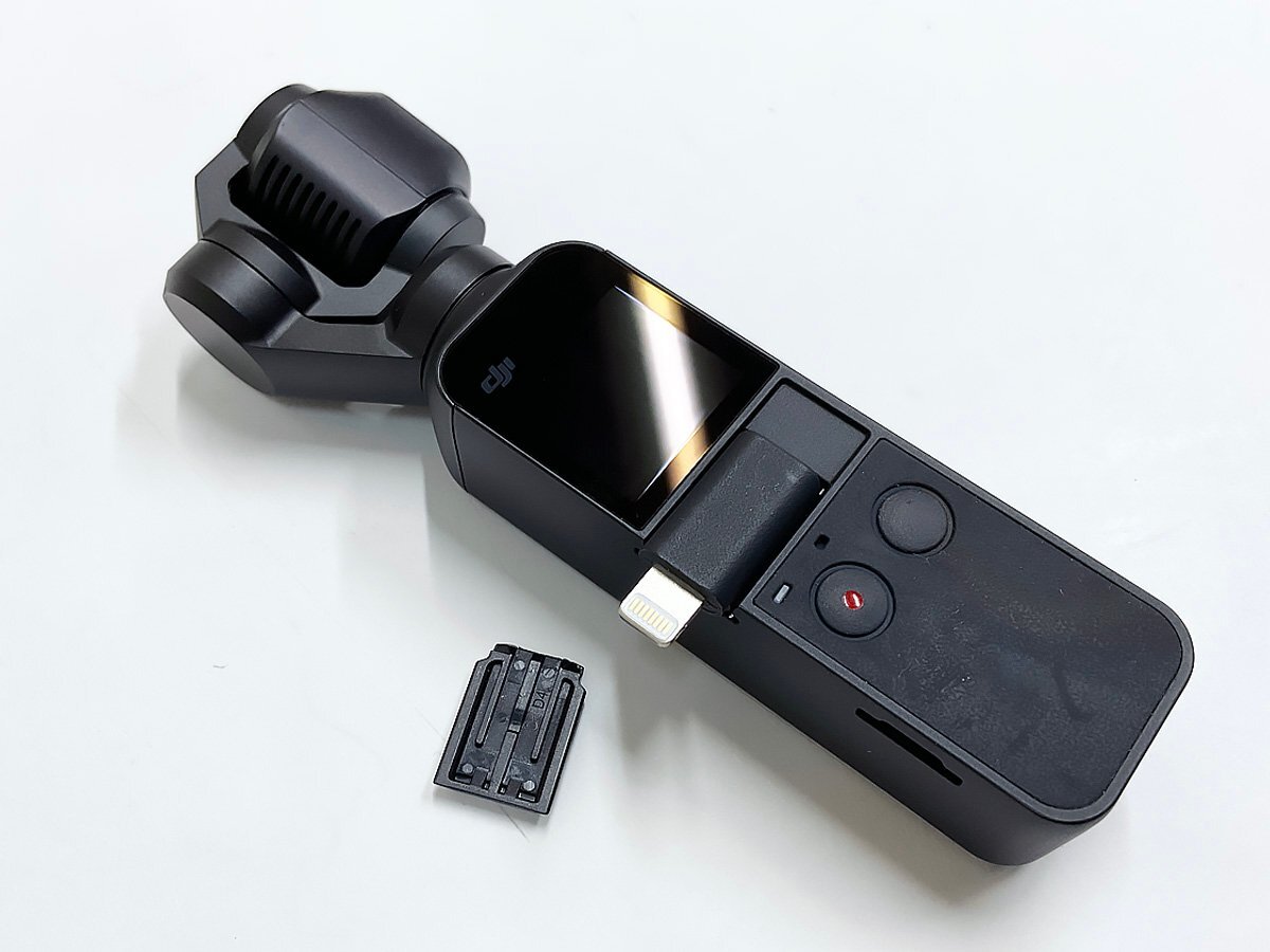 【開始価格1円】dji Osmo Pocket ジンバル オズモポケット 4Kアクションカメラ クリエイターコンボ 小型軽量 カメラ スタビライザー 動作OK