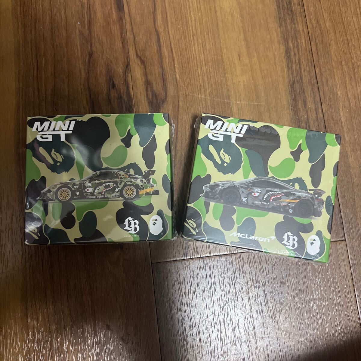 LBWK LIBERTY WALK MINIGT 2台セット BAPE セット】mini gt