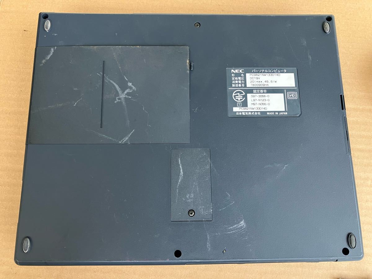 ○842○ ジャンク NEC PC9821 NW133D14D Windows95 フロッピー