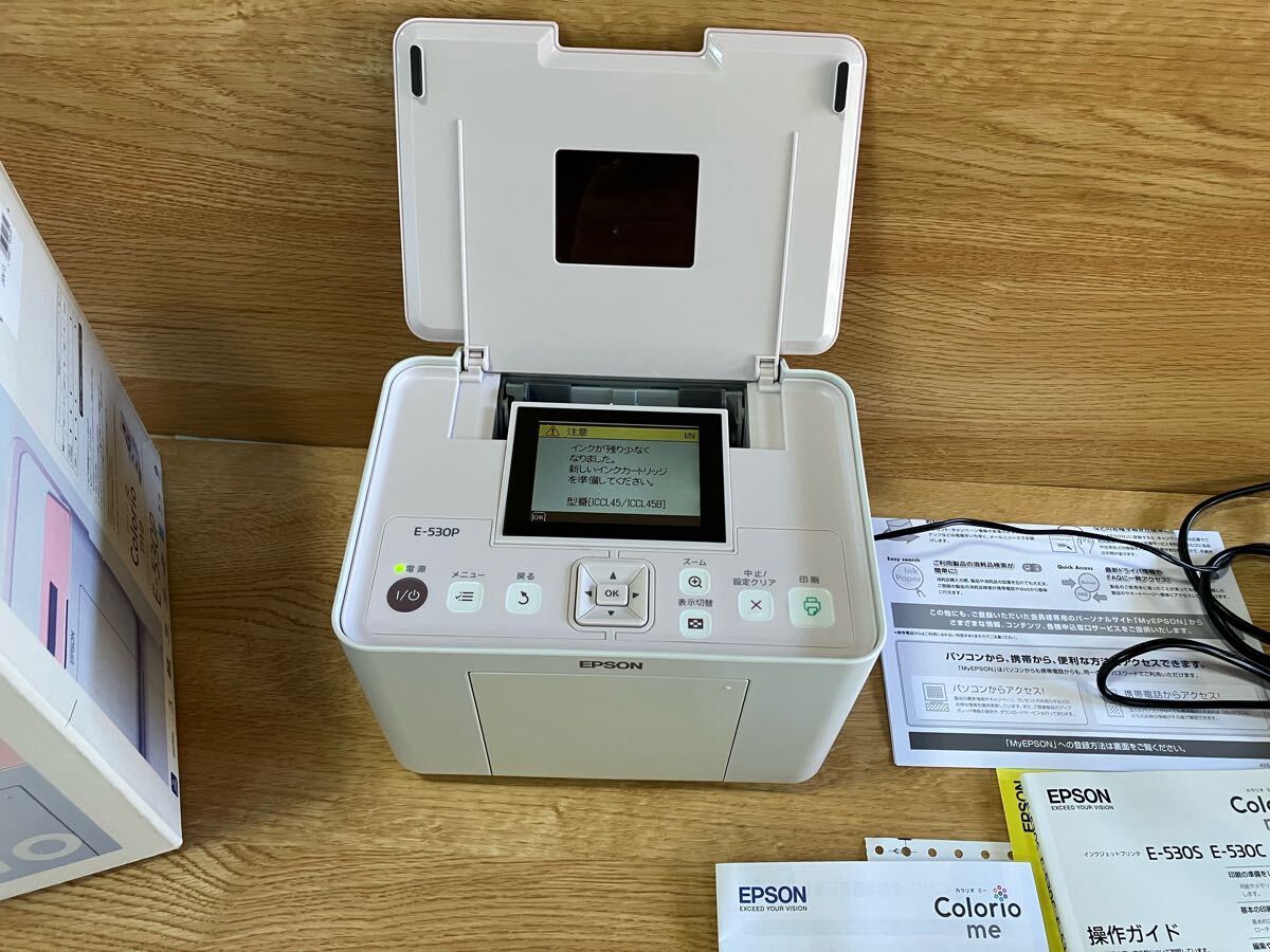 ○345○ 通電OK 動作未確認　 エプソン EPSON E-530P 2008年制　カラリオ　ミー　 プリンター