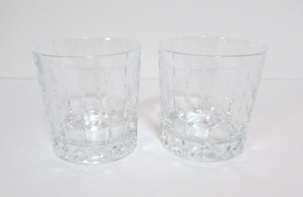 ♪未使用/お箱入り!WEDG WOOD(ウエッジウッド)タンブラー/ロックグラス/ペア/2点セット/クリスタル/三越伊勢丹本店購入_画像2