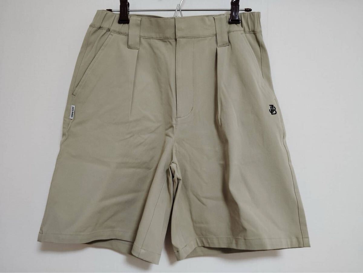 新品Jack Bunny(ジャックバニー) レディース ショートパンツ (2WAYストレッチ?ツイル素材) / ゴルフ / 263-4132322ハーフパンツベージュ