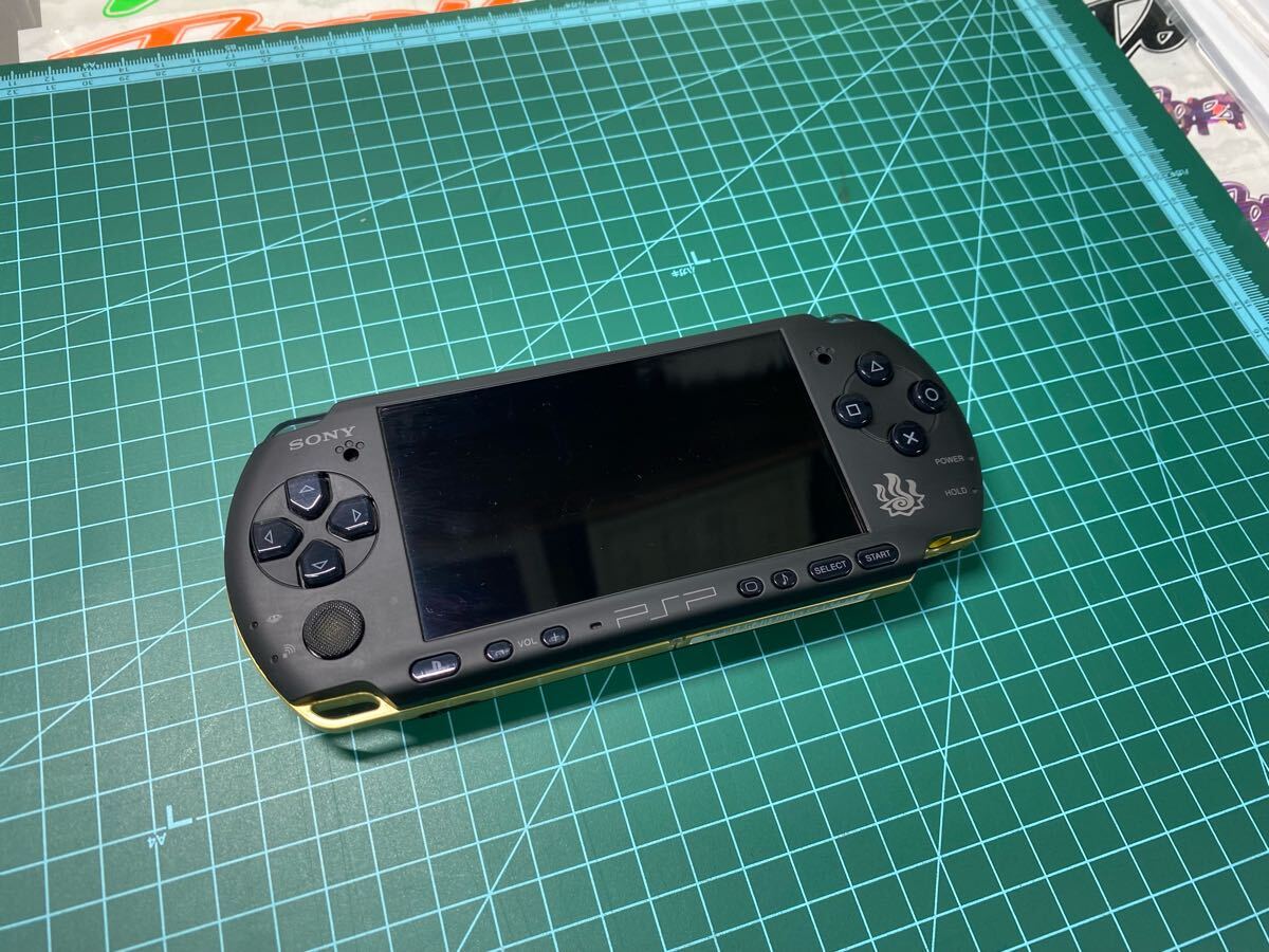 美品】PSP-3000 本体 モンスターハンターモデル 3-006