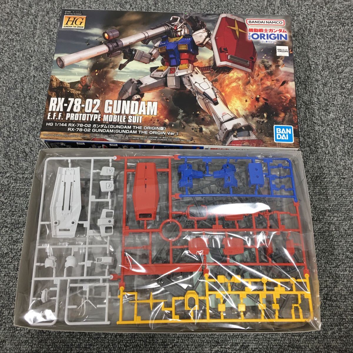 ☆F04335【未組立品】BANDAI バンダイ/プラモデル/RX-78-02