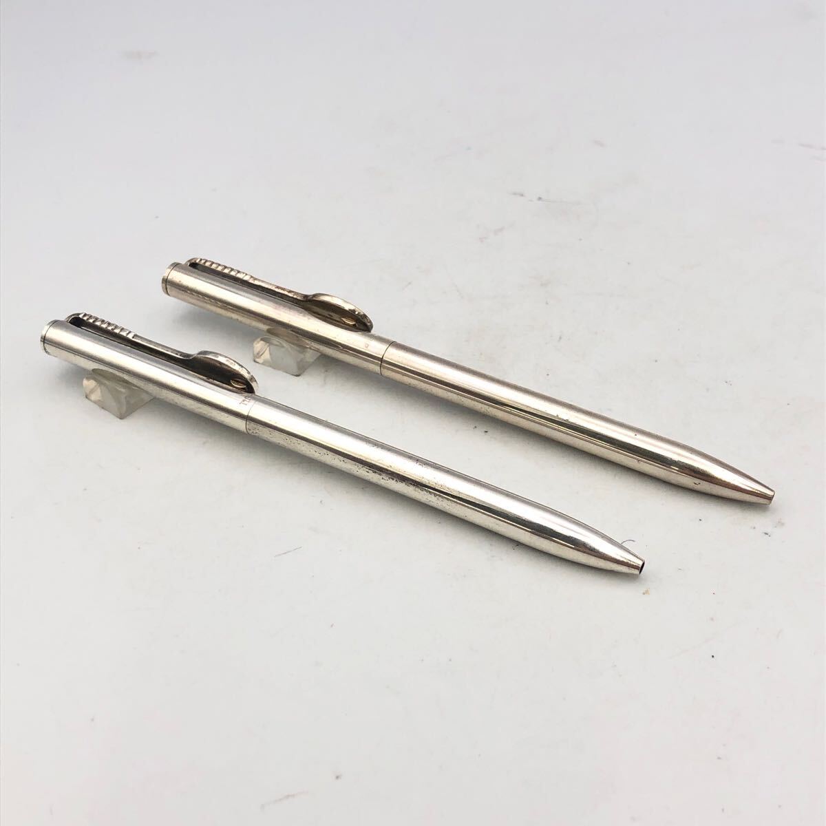 ★F04264/TIFFANY&Co. ティファニー/ボールペン/テニスラケット/スターリング シルバー 925/ツイスト式/シルバー/計(jì)2點(diǎn)セット/筆記OK含む