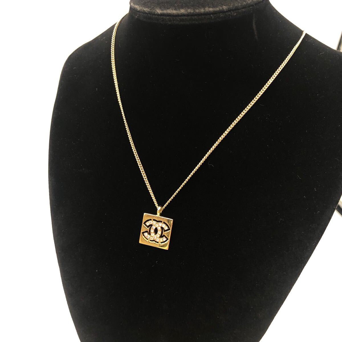 ☆10D348/CHANEL シャネル/ネックレス/ココマーク/02 P/チェーン