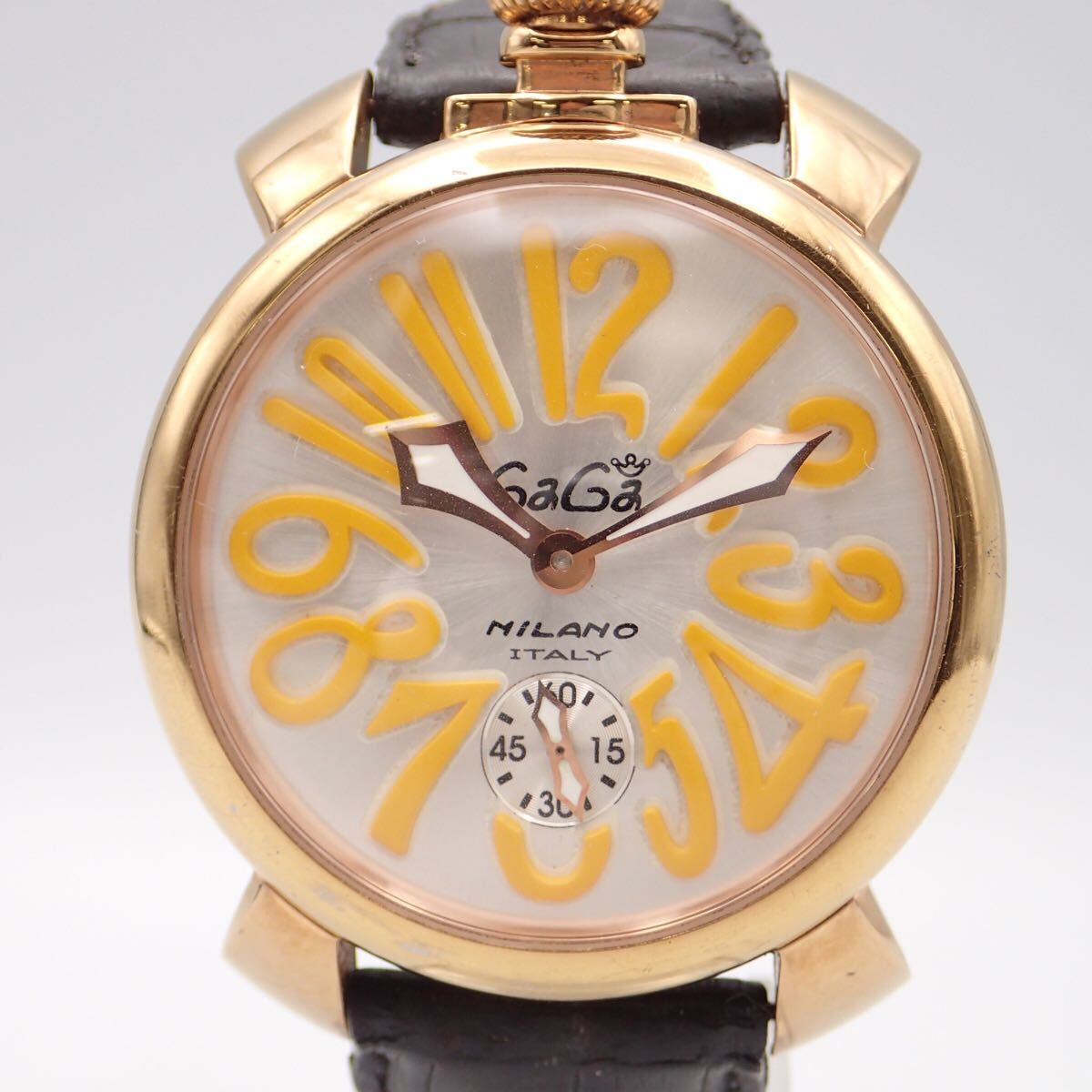 ガガミラノ手巻き腕時計N.2551【稼働品】 ガガミラノ手巻き腕時計N.2551【稼働品】 - メルカリ