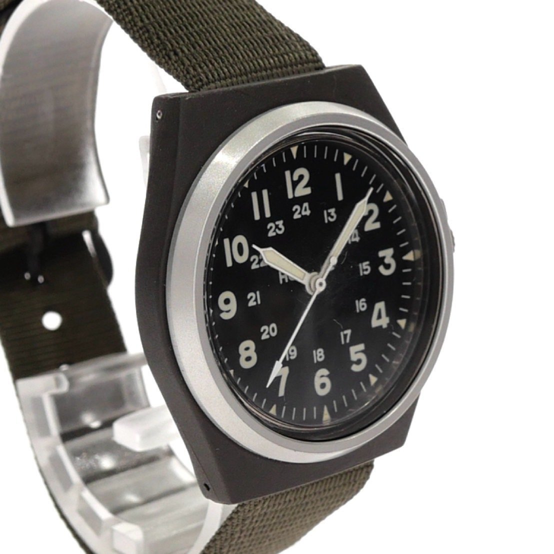 1円スタート 稼働品 STOCKER & YALE ストッカー＆イエール SANDY 184A 手巻き 機(jī)械式 アメリカ軍 米軍 メンズ 腕時計 ミリタリーウォッチ