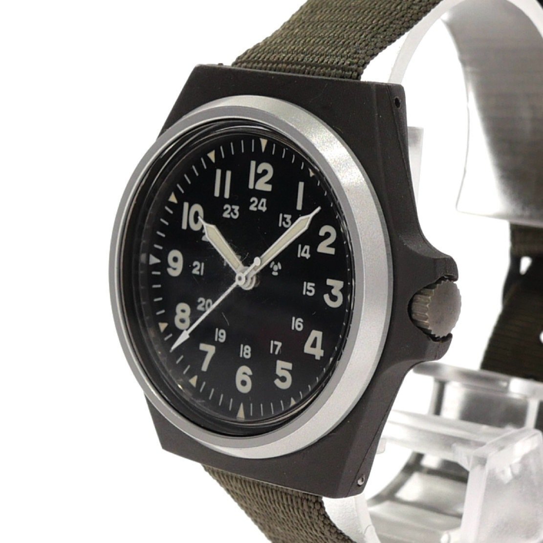 1円スタート 稼働品 STOCKER & YALE ストッカー＆イエール SANDY 184A 手巻き 機(jī)械式 アメリカ軍 米軍 メンズ 腕時計 ミリタリーウォッチ
