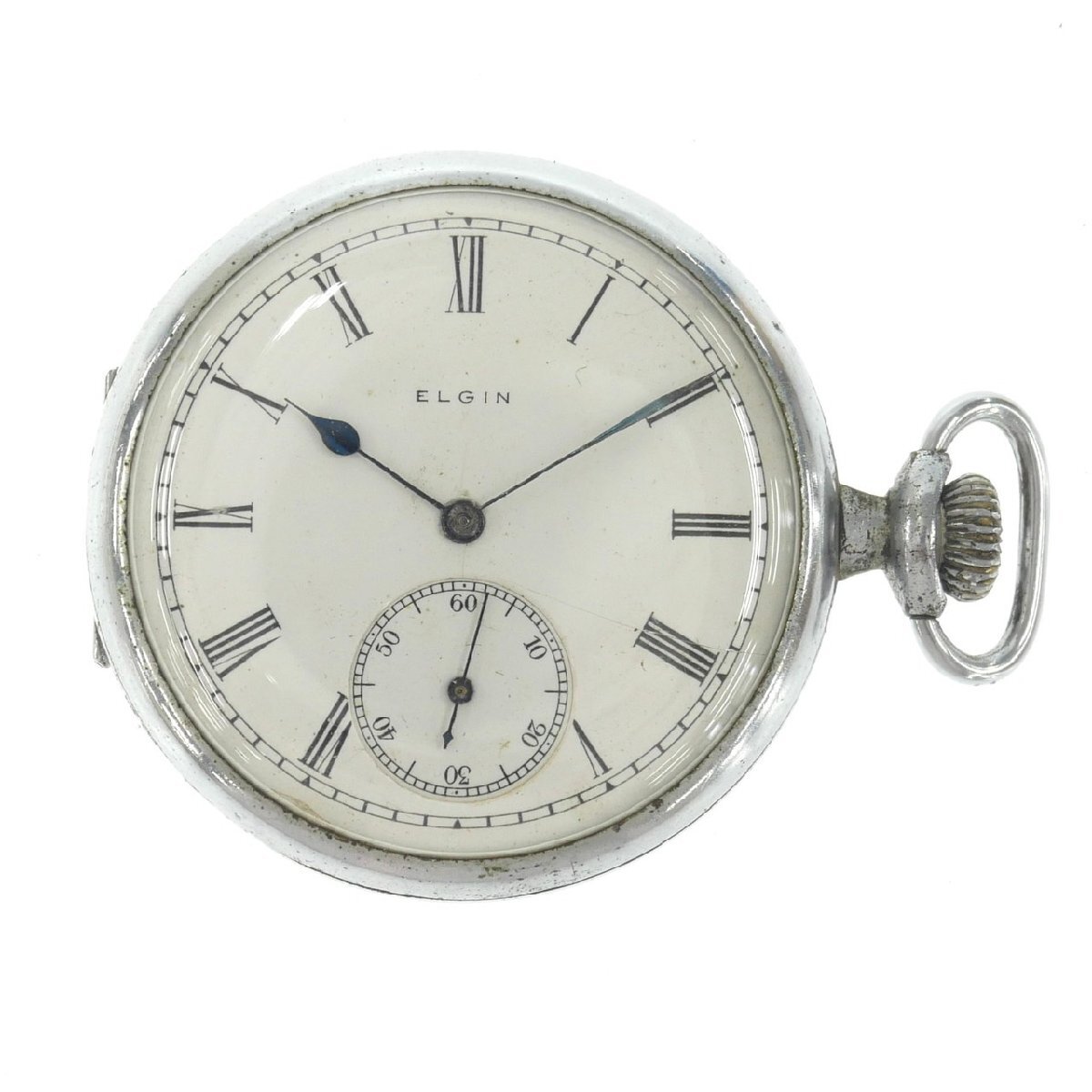 1円スタート 稼働品 ELGIN エルジン 懐中時計 ポケットウォッチ