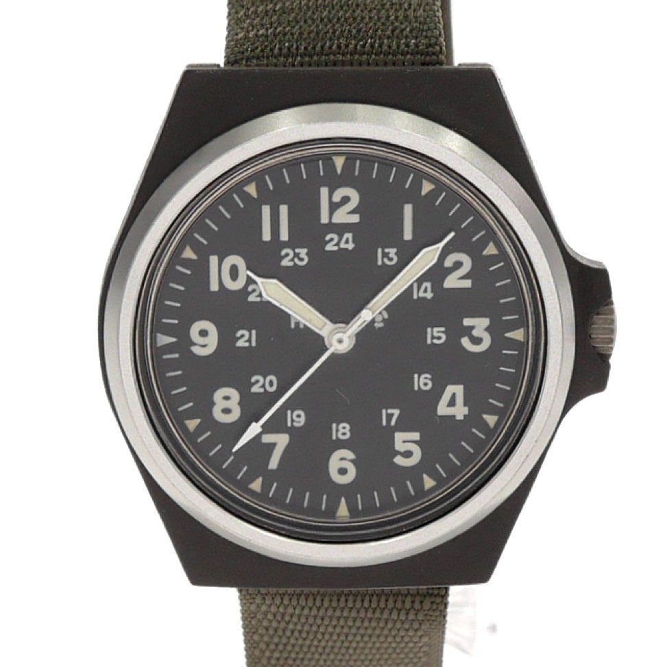 1円スタート 稼働品 STOCKER & YALE ストッカー＆イエール SANDY 184A 手巻き 機(jī)械式 アメリカ軍 米軍 メンズ 腕時計 ミリタリーウォッチ