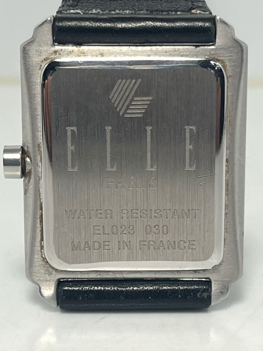 必読商品説明 廃業(yè)時(shí)計(jì)店より ELLE PARIS Made in FRANCE フランス制 中古作動(dòng)品