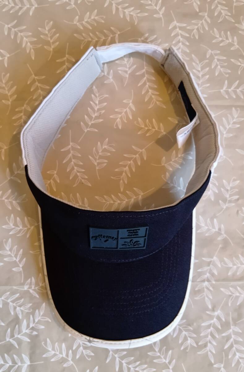 美品！　キャロウェイ　Callaway　サンバイザー　サイズＦＲ　マジックテープ　ブラック×ホワイト　幅広いサイズに対応_画像6